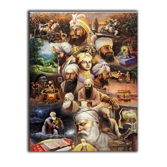 Gurus Fine Art Canvas 36" x 48"