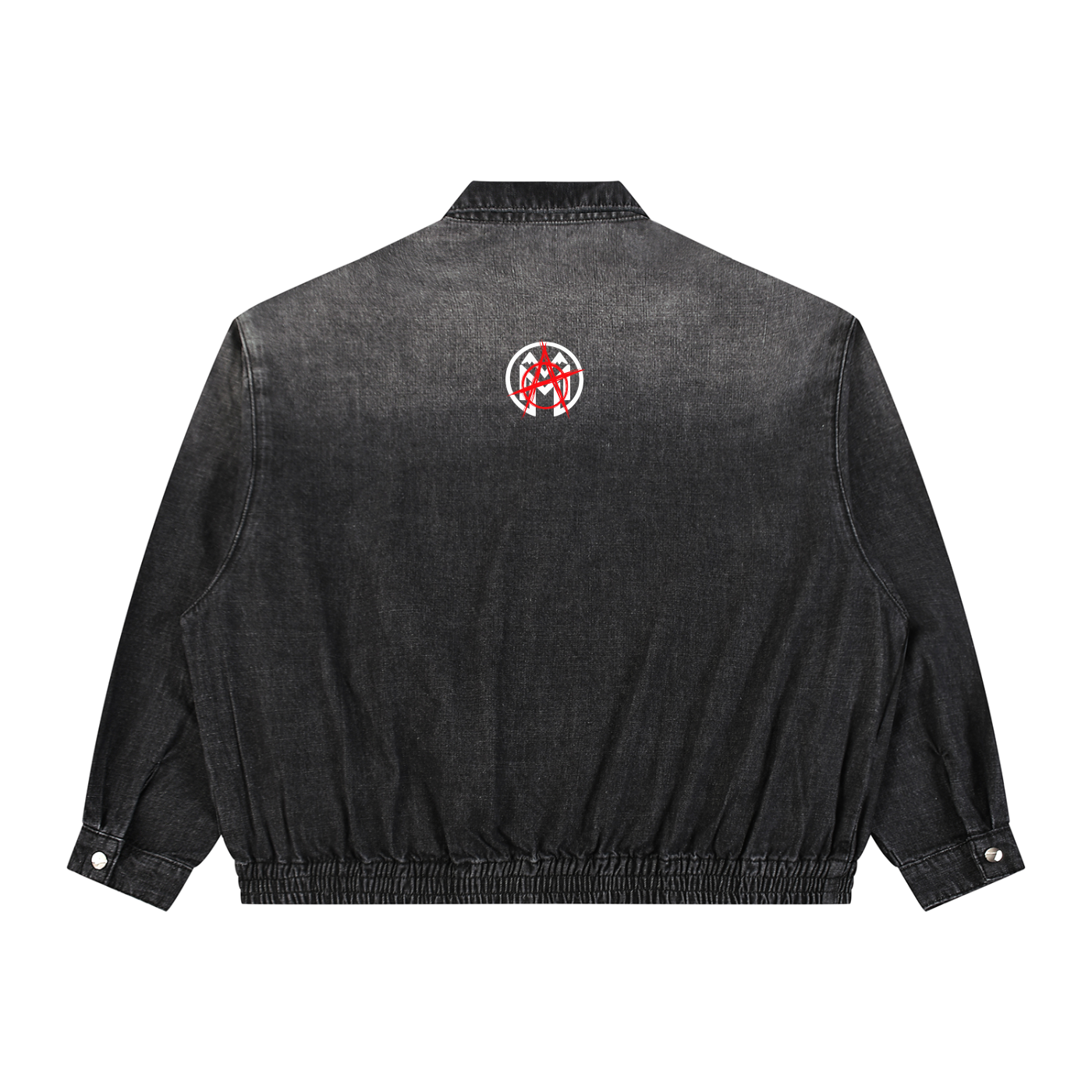 Montenegra Vintage Wash Full-Zip Denim Jacket