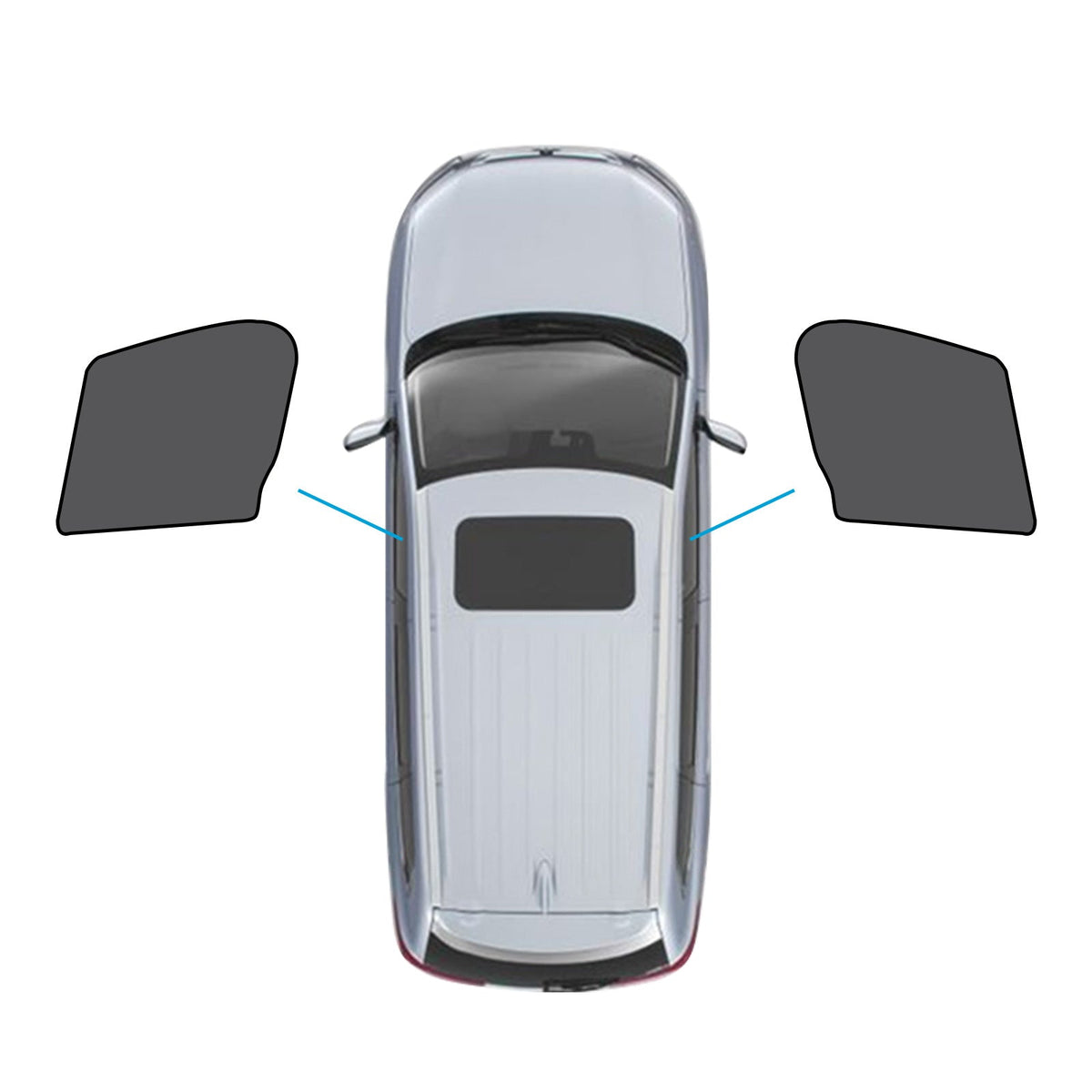 2x Front Window Sun Shades Suitable for Mazda CX-9 2.5T