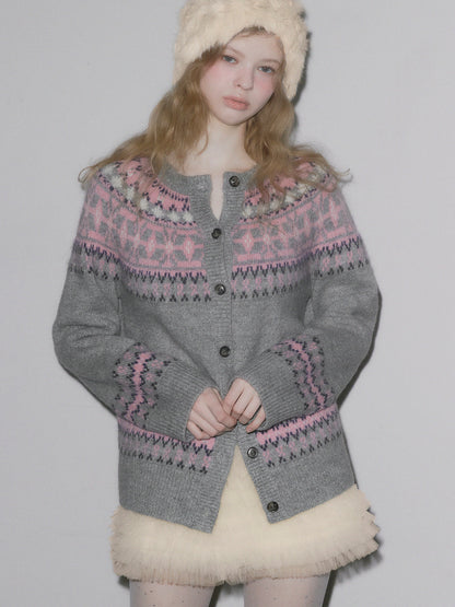 Epin Nordic Knit Cardigan
