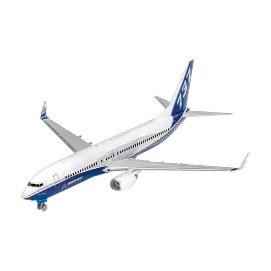 Revell model kit - boeing 737-800 1:288 - 25 pcs.