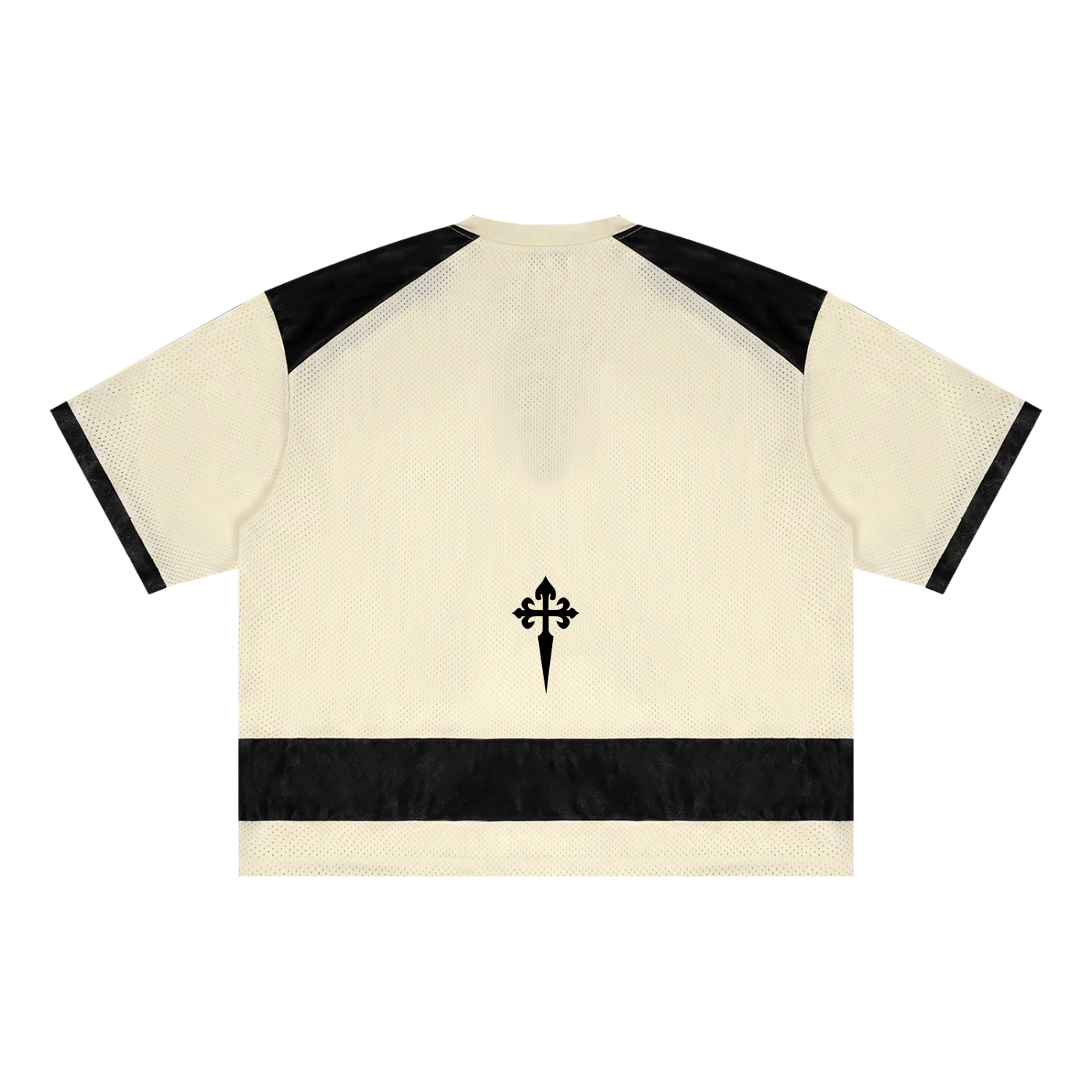 Montenegra Raglan Sleeve Mesh Boxy T-Shirt