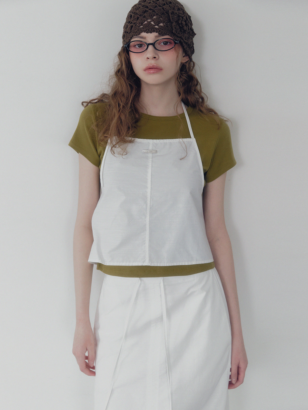 Chetin Halter Sleeveless & Skirt Set