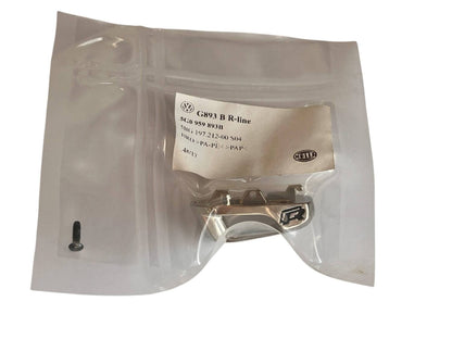 NOWA OEM NAKŁADKA NA KLUCZ KLUCZYK R-LINE CHROM VW GOLF 7 T-ROC, POLO DESIGN 5G0959893B