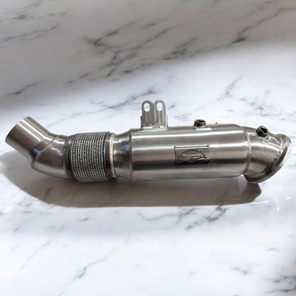 Downpipe 5 Inch B58 pentru Supra &amp; BMW 3.0L - M340i, M440i, M240i, 340i, 440i, 540i, 640i, 740i, X3, X4, X5, X6, X7 | Palenon Performance