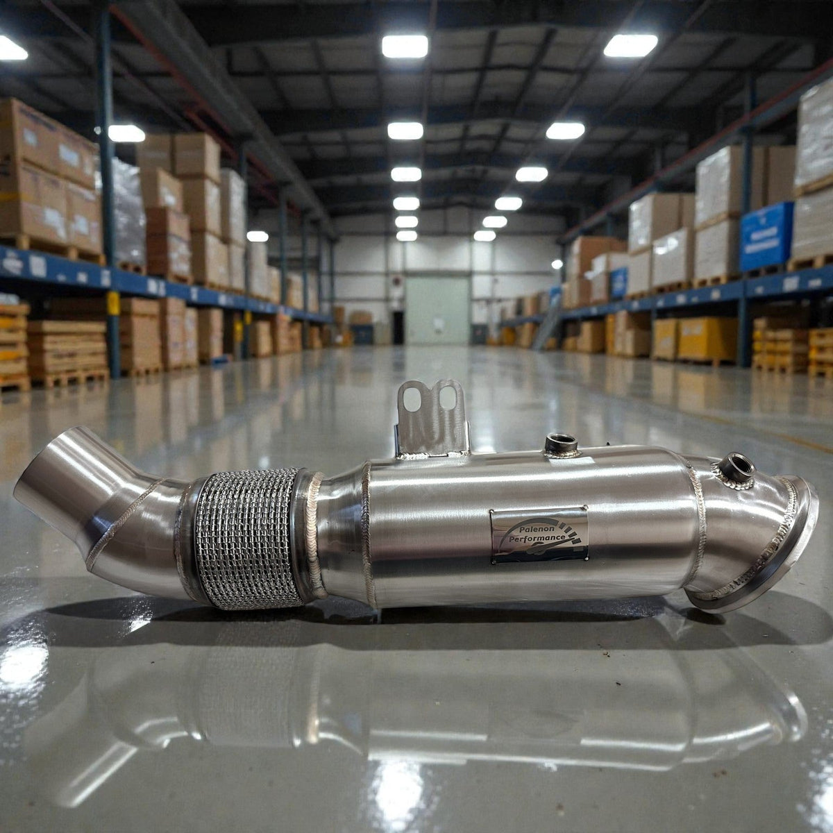 Downpipe 5 Inch B58 pentru Supra &amp; BMW 3.0L - M340i, M440i, M240i, 340i, 440i, 540i, 640i, 740i, X3, X4, X5, X6, X7 | Palenon Performance