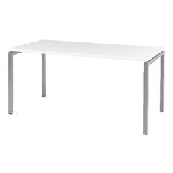 Bisley Quattro FH White Desk 160x80