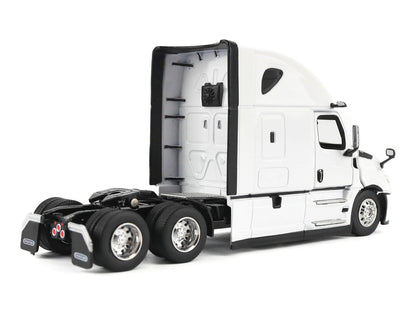 2025 Freightliner Cascadia Gen-5 Sleeper Cab Truck Tractor Winter White "Transport Series" 1/64 Diecast Model by Diecast Masters