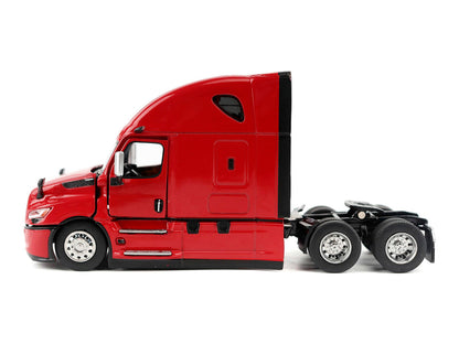 2025 Freightliner Cascadia Gen-5 Sleeper Cab Truck Tractor Red "Transport Series" 1/64 Diecast Model by Diecast Masters