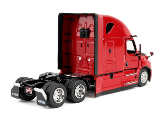 2025 Freightliner Cascadia Gen-5 Sleeper Cab Truck Tractor Red "Transport Series" 1/64 Diecast Model by Diecast Masters