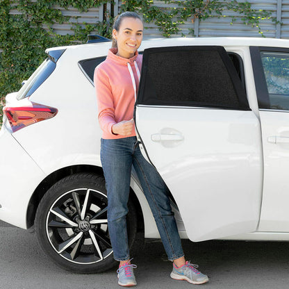 Mesh Sunshade for the Car InnovaGoods 4 Units