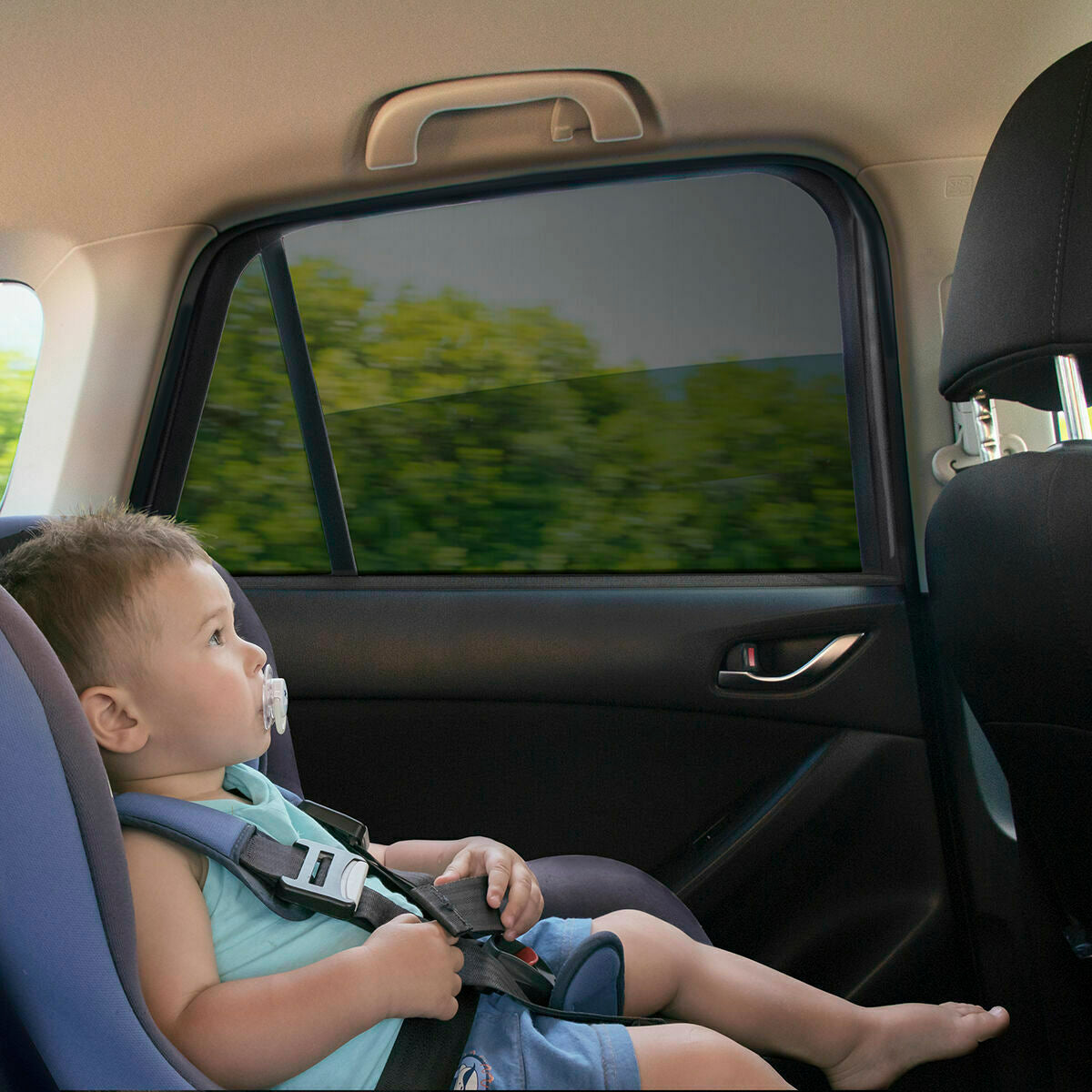 Mesh Sunshade for the Car InnovaGoods 4 Units