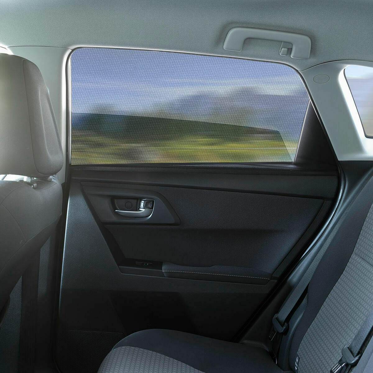 Mesh Sunshade for the Car InnovaGoods 4 Units