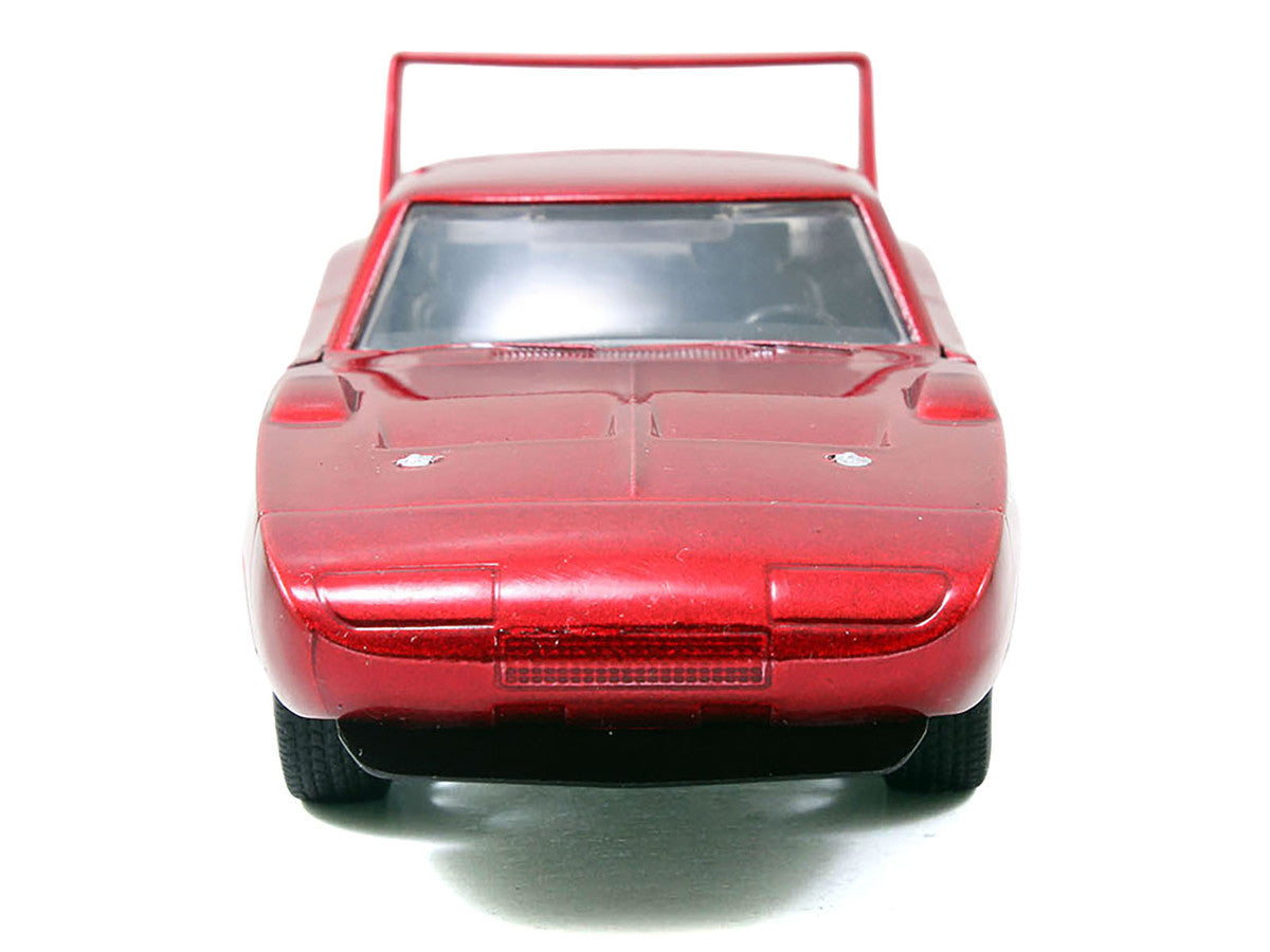 Dom's Dodge Charger Daytona Red Metallic "Fast & Furious 6" (2013) Movie "25 Years of Fast & Furious" Series die cast model car by Jada