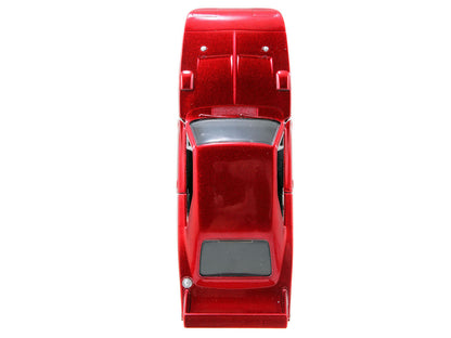 Dom's Dodge Charger Daytona Red Metallic "Fast & Furious 6" (2013) Movie "25 Years of Fast & Furious" Series die cast model car by Jada
