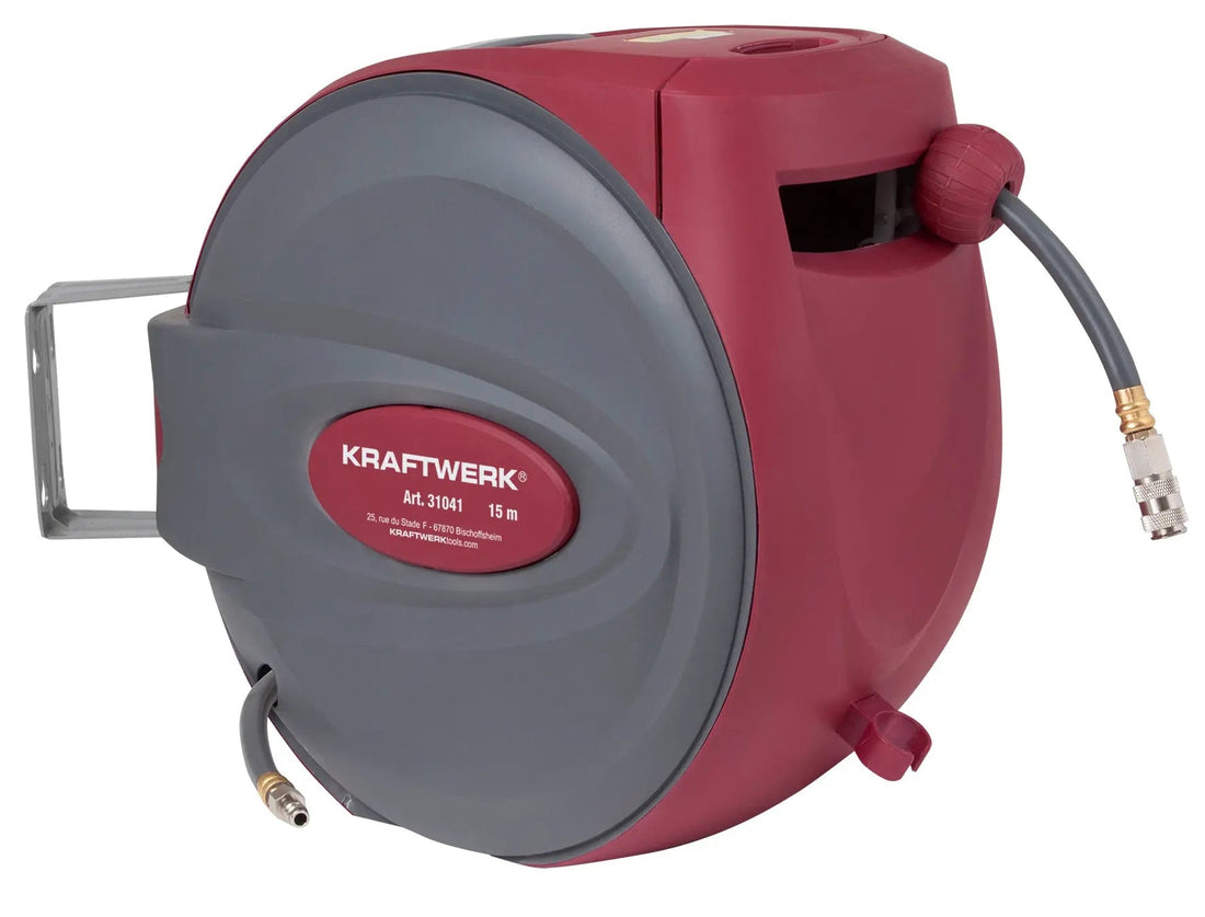 auto-druckluft-schlauchaufroller, 15+1 m