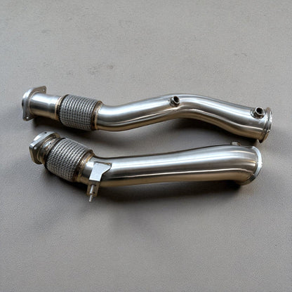 BMW S58 X3M &amp; X4M Catless Race Downpipe (3.5 Inch) - Palenon Performance