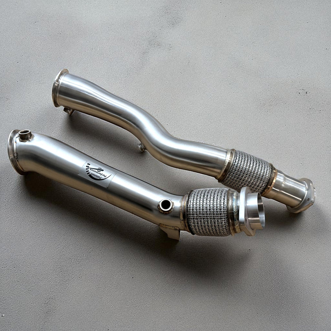 BMW S58 X3M &amp; X4M Catless Race Downpipe (3.5 Inch) - Palenon Performance