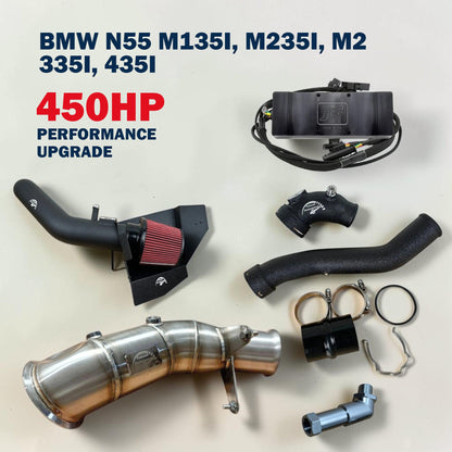 Upgrade de performanță de 450 CP pentru BMW N55 M135i, M235i, M2, 335i, 435i (Șasiu F)
