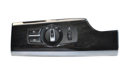 OE USED DASHBOARD COVER WOOD STRUCTURE MOULDING AIR VENT GRILLE LIGHT PANEL BMW 7 F01 F02 LCI 9232145 9192744