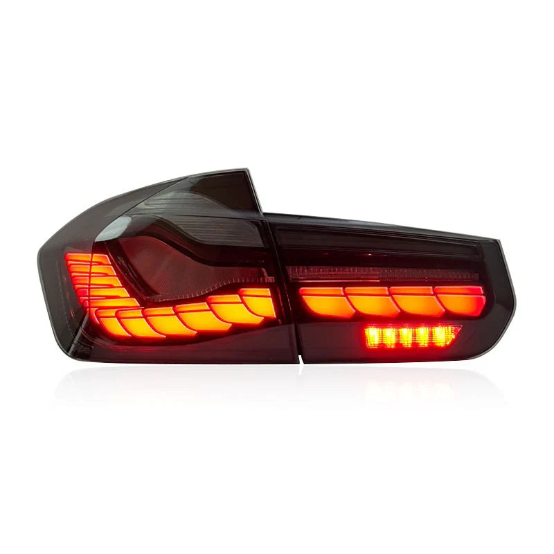 Задние фонари GTS OLED с последовательным включением для BMW M3 F80 и F30 340i, 335i, 330i, 328i, 320i