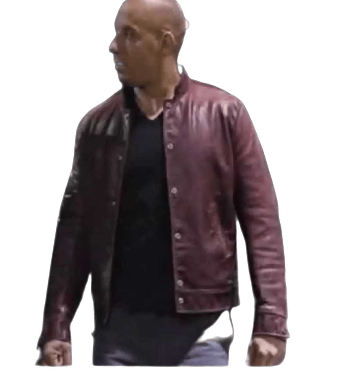 Vin Diesel Fast And Furious Real Leather Jacket Red