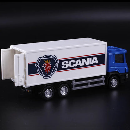 Lookrover RMZ City 1:64 Scania Container Transport Truck Alloy Diecast Simulation Model