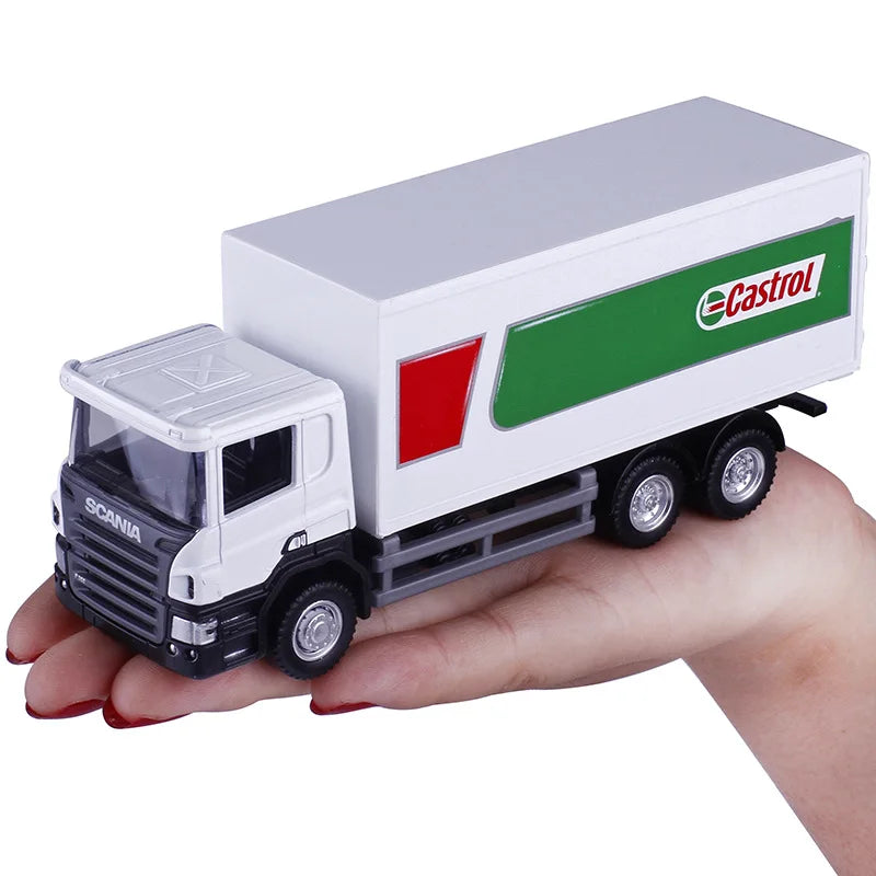 Lookrover RMZ City 1:64 Scania Container Transport Truck Alloy Diecast Simulation Model