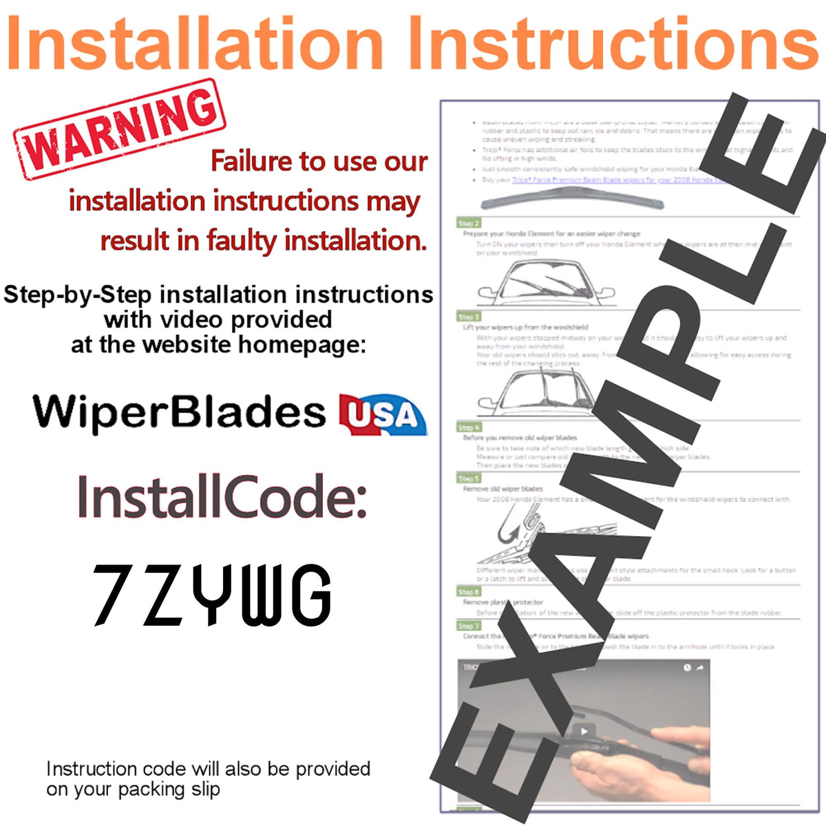 2014 Mazda CX-9 Wiper Blades Set w/1yr Warranty (Set of 2) Pulse Beam Wipers