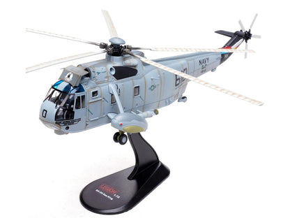 Sikorsky SH-3H Sea King Helicopter "149713/NK 610 Helicopter Anti-Submarine Squadron 8 Eightballers Carrier Air Wing 14 USS Independence (CV-62)" (1990s) United States Navy 1/72 Diecast Model by Legion