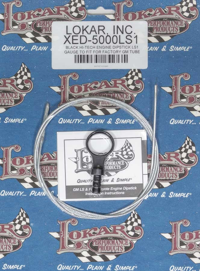 Engine Dipstick GM LS Engines Black - XED5000LS1