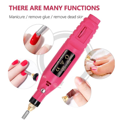 LULAA Electric Nail Drill Machine Set