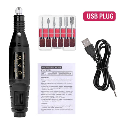 LULAA Electric Nail Drill Machine Set
