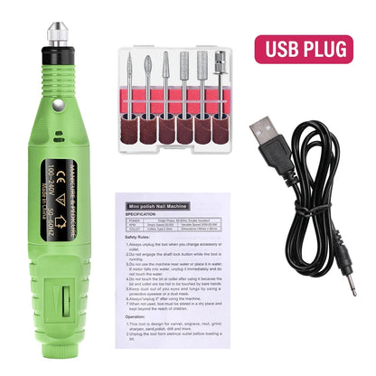 LULAA Electric Nail Drill Machine Set
