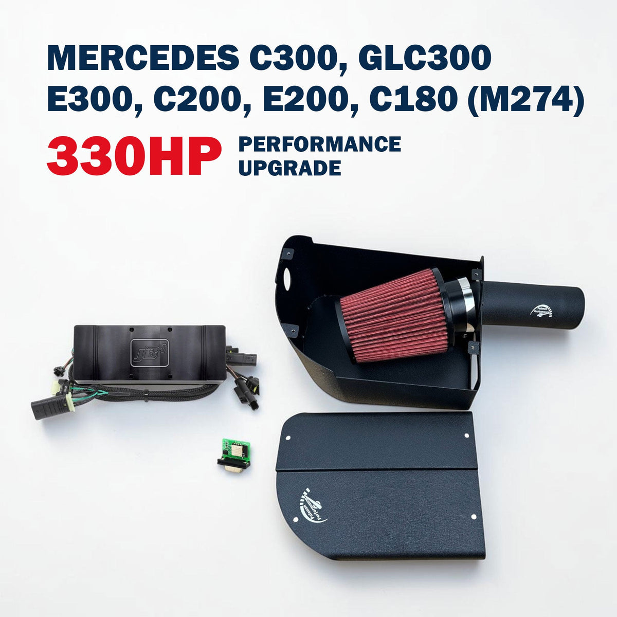 Upgrade de performanță 330 CP pentru motorul Mercedes M274 2.0L C300, GLC300, E300, C200, E200, C180 | Palenon Performance