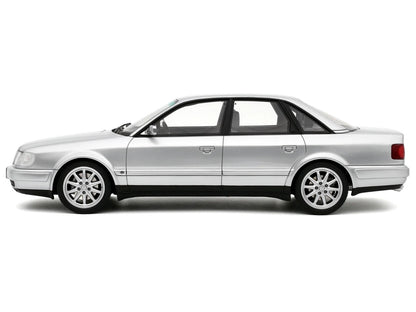Audi S4 (C4) 4.2 V8 Crystal Silver Metallic Limited Edition to 2000 pieces Worldwide 1/18 Model Car by Otto Mobile