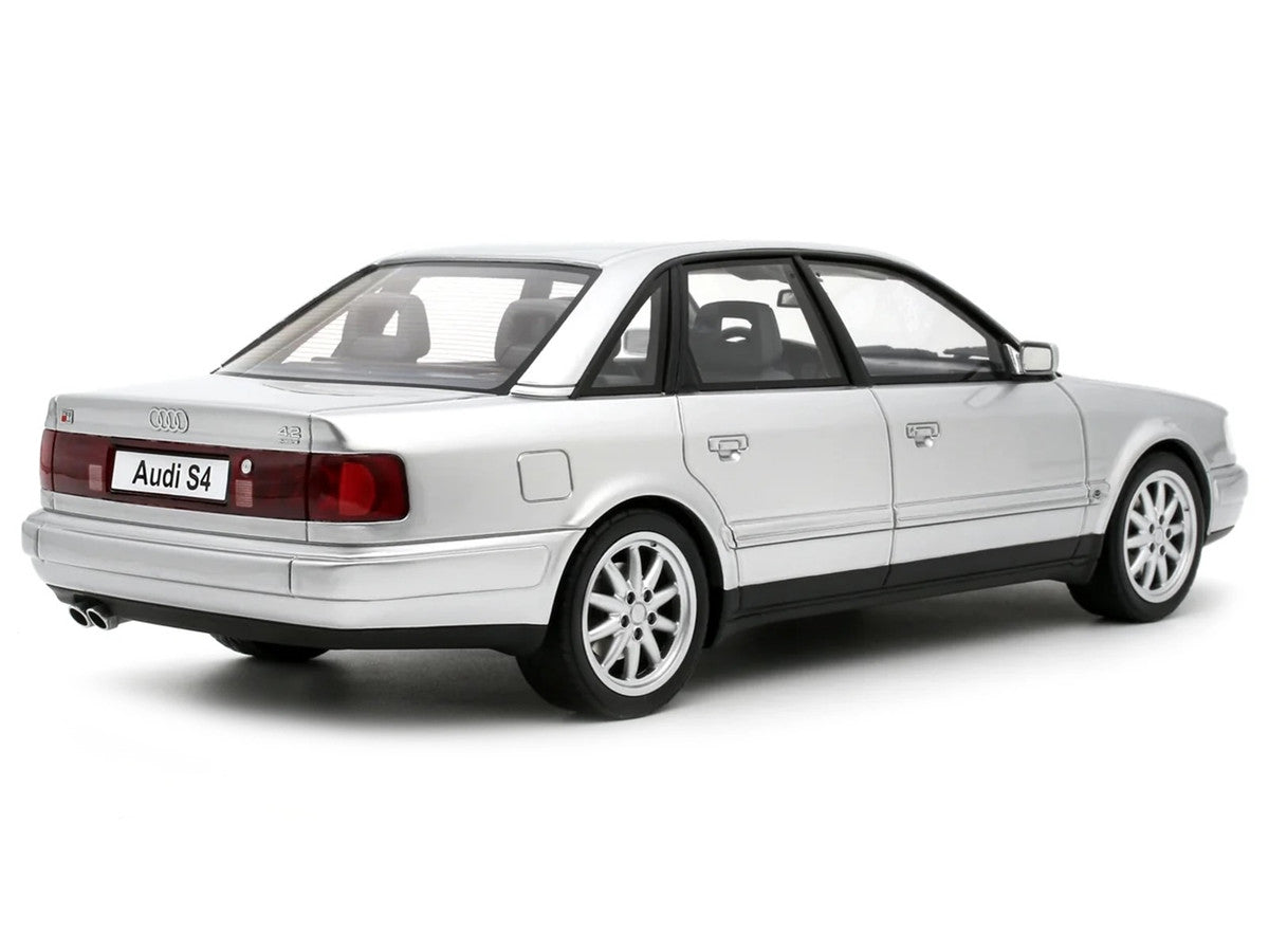 Audi S4 (C4) 4.2 V8 Crystal Silver Metallic Limited Edition to 2000 pieces Worldwide 1/18 Model Car by Otto Mobile
