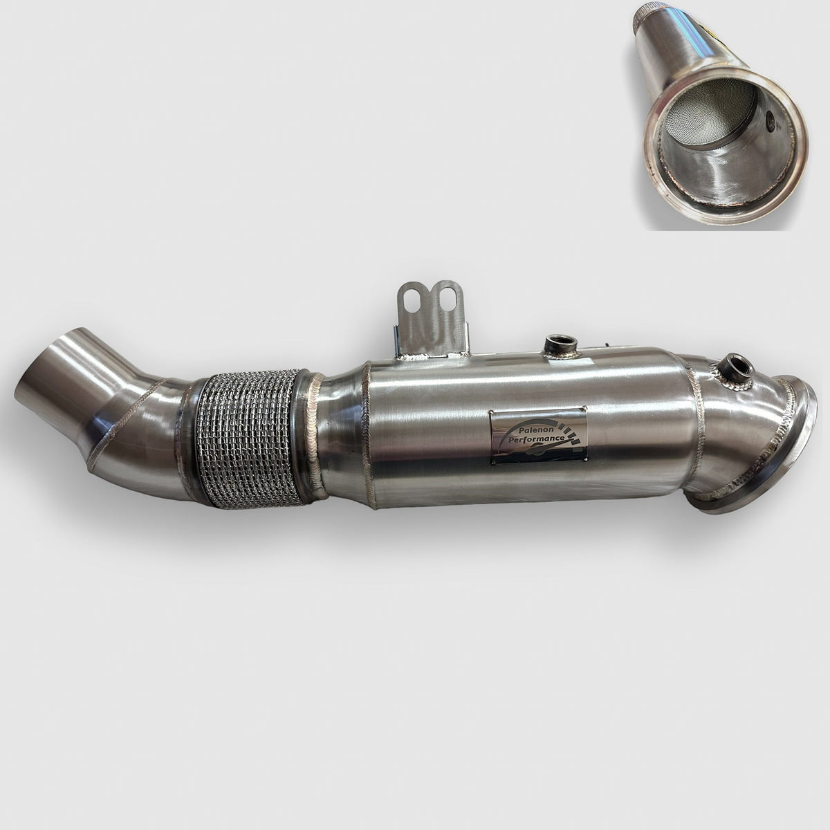 Downpipe 5 Inch B58 pentru Supra &amp; BMW 3.0L - M340i, M440i, M240i, 340i, 440i, 540i, 640i, 740i, X3, X4, X5, X6, X7 | Palenon Performance