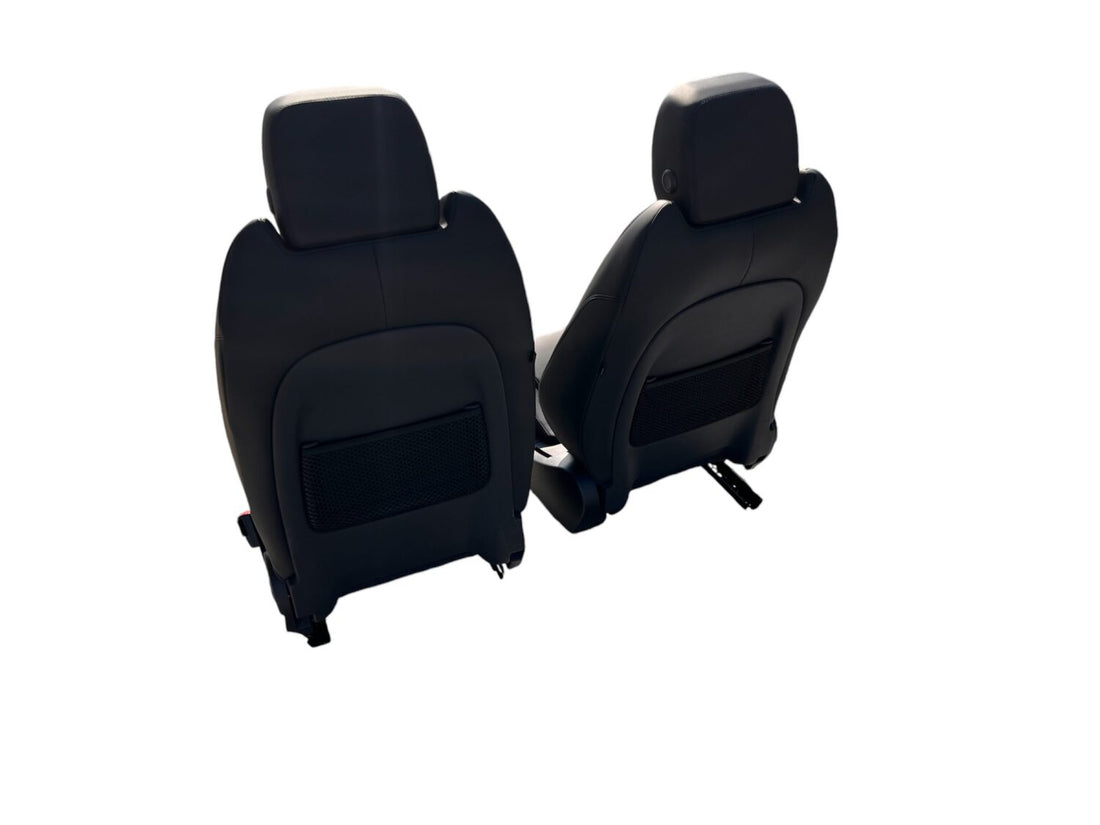 2X NOWE OEM FOTELE PRZEDNIE WENTYLOWANE CZARNA SKÓRA JAGUAR I-PACE X590 J9D3-14B719