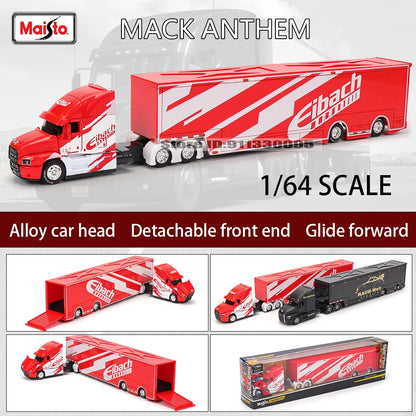 Lookrover Maisto 1:64 International LoneStar Car Trailer Elite Transport Diecast Precision Model Gift