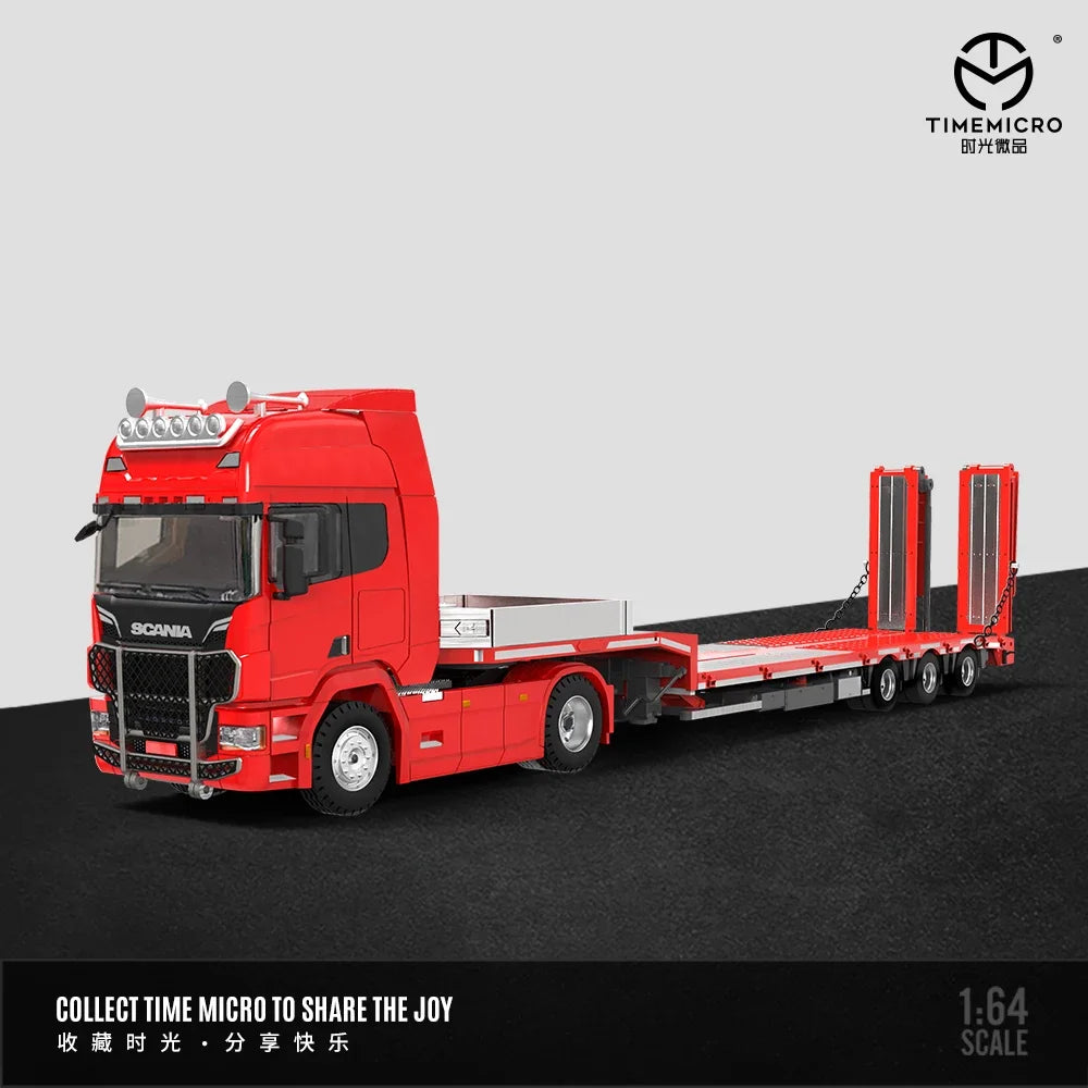 Lookrover TimeMicro 1:64 Pallet Truck Simulation Alloy Car Model Collection Display Gift