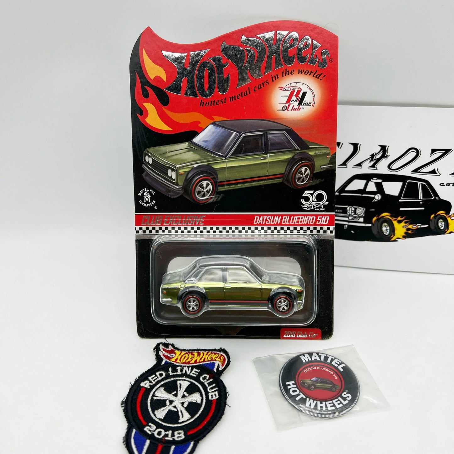 Lookrover Hot Wheels RLC ELITE64 Red Line Club 1/64 Die-Cast Car Model Collectible