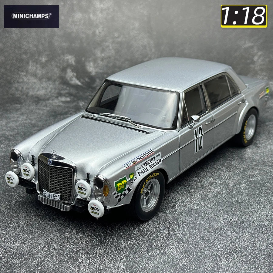 Lookrover Minichamps 1:18 Mercedes 300SEL 6.8 1971 Classic Diecast Car Model Static Display