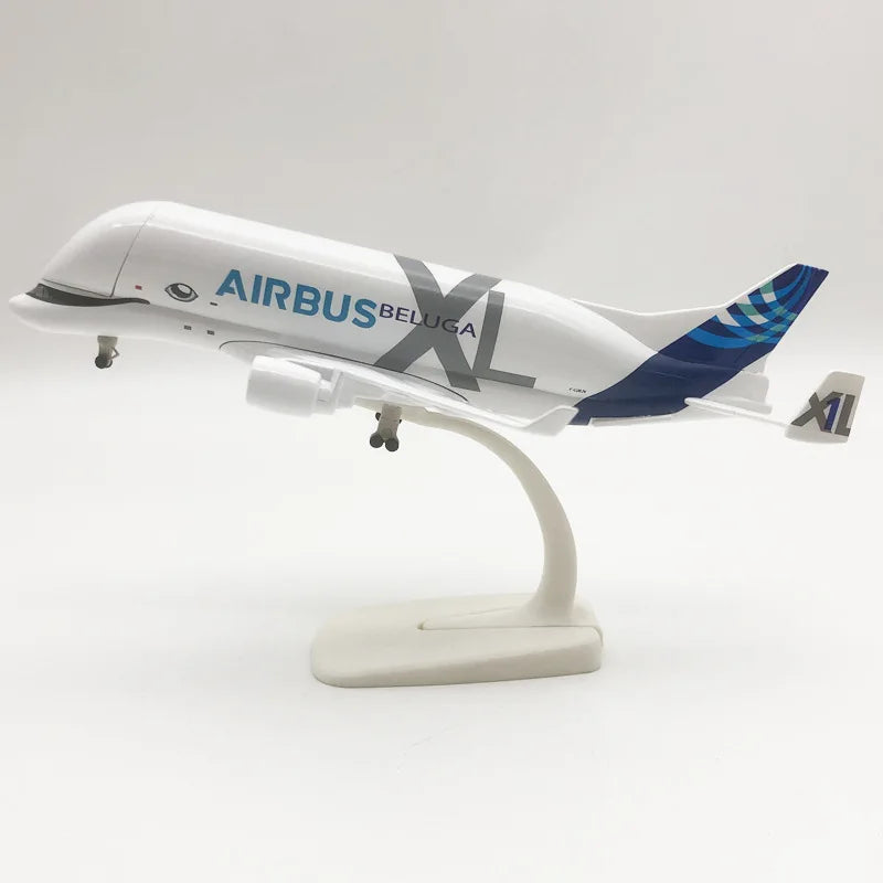 Lookrover Jason Tutu 20cm Airbus Beluga Diecast Metal Airplane Model Aircraft Collect Gift