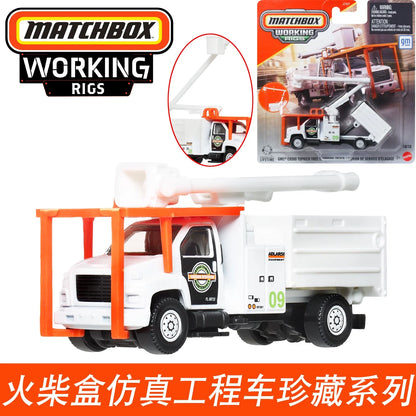 Lookrover Matchbox Working Rigs Rescue Tow Truck N3242 Diecast City Service Fleet Engineering Model Gift