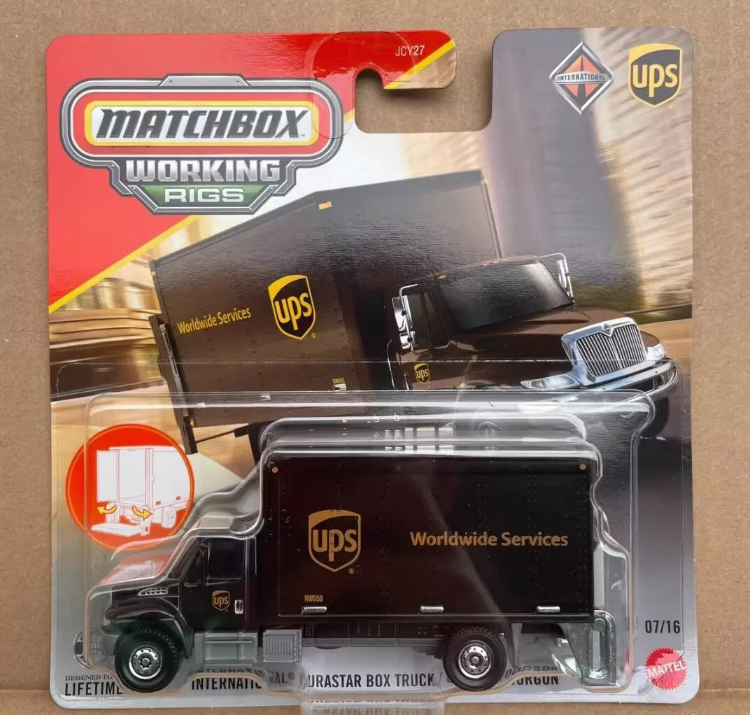 Lookrover Matchbox Working Rigs Rescue Tow Truck N3242 Diecast City Service Fleet Engineering Model Gift