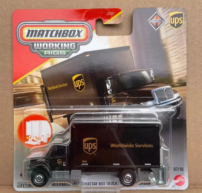 Lookrover Matchbox Working Rigs Rescue Tow Truck N3242 Diecast City Service Fleet Engineering Model Gift