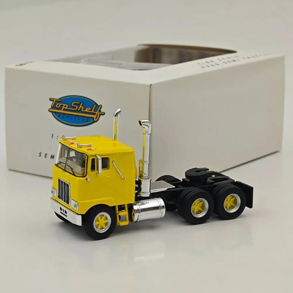 Lookrover Top Self Replicas F700 Semi Tractor Sleeper Truck 1:64 Diecast Limited Collection Model