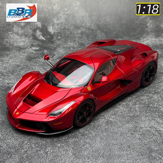 Lookrover BBR Models 1:18 Red Convertible Full-Drive Metal Car Model Holiday Gift Collection