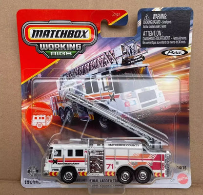 Lookrover Matchbox Working Rigs Rescue Tow Truck N3242 Diecast City Service Fleet Engineering Model Gift